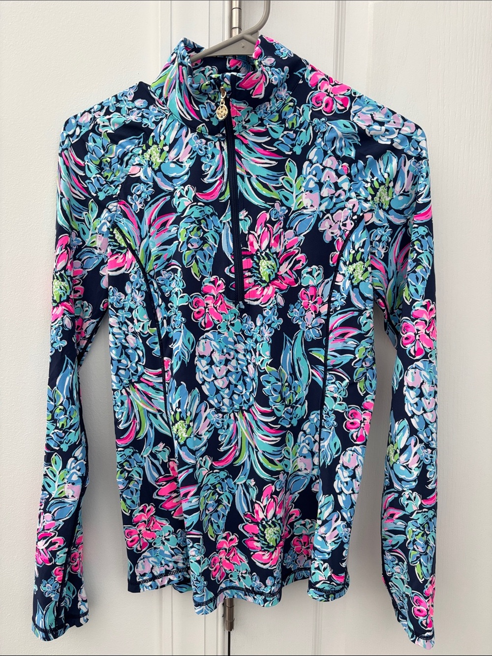 Lilly Pulitzer Floral Half-Zip